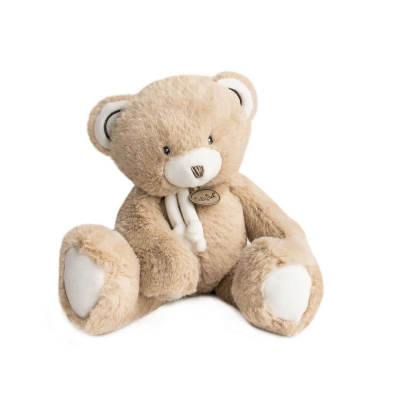  - papours peluche ours miel beige 30 cm 